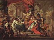 Sebastiano Conca Alexander the Great in the Temple at Jerusalem china oil painting reproduction